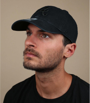 A Baseball Cap schwarz Clean Up Atlanta all black